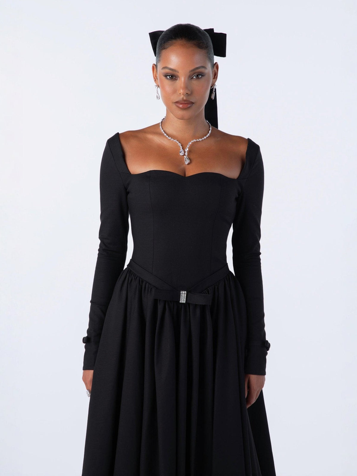 Bernadette Dress (Black) (Final Sale)