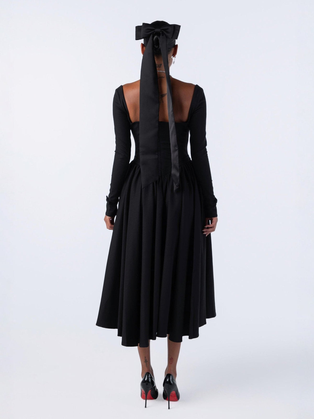 Bernadette Dress (Black) (Final Sale)
