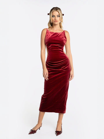 Cristina Dress (Red)
