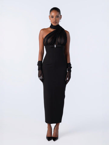 Camella Dress (Black) (Final Sale)