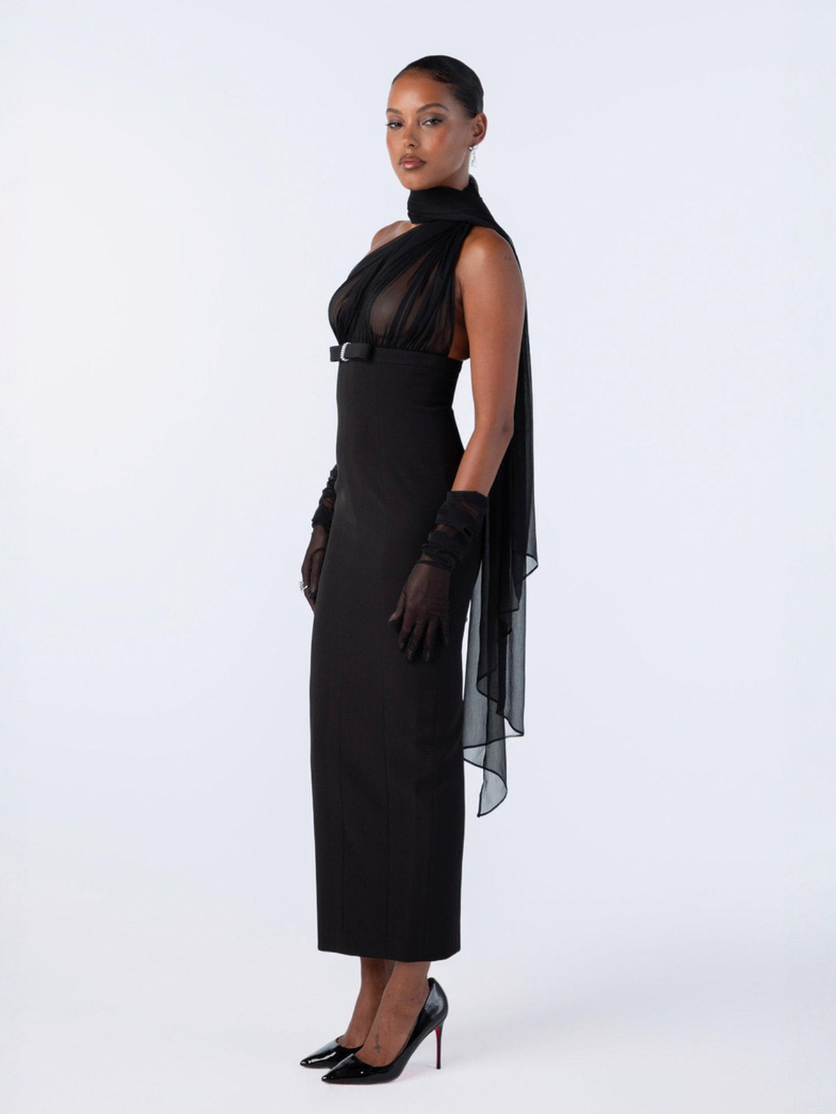 Camella Dress (Black) (Final Sale)