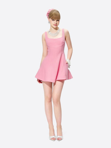 Marianne Dress (Pink) (Final Sale)