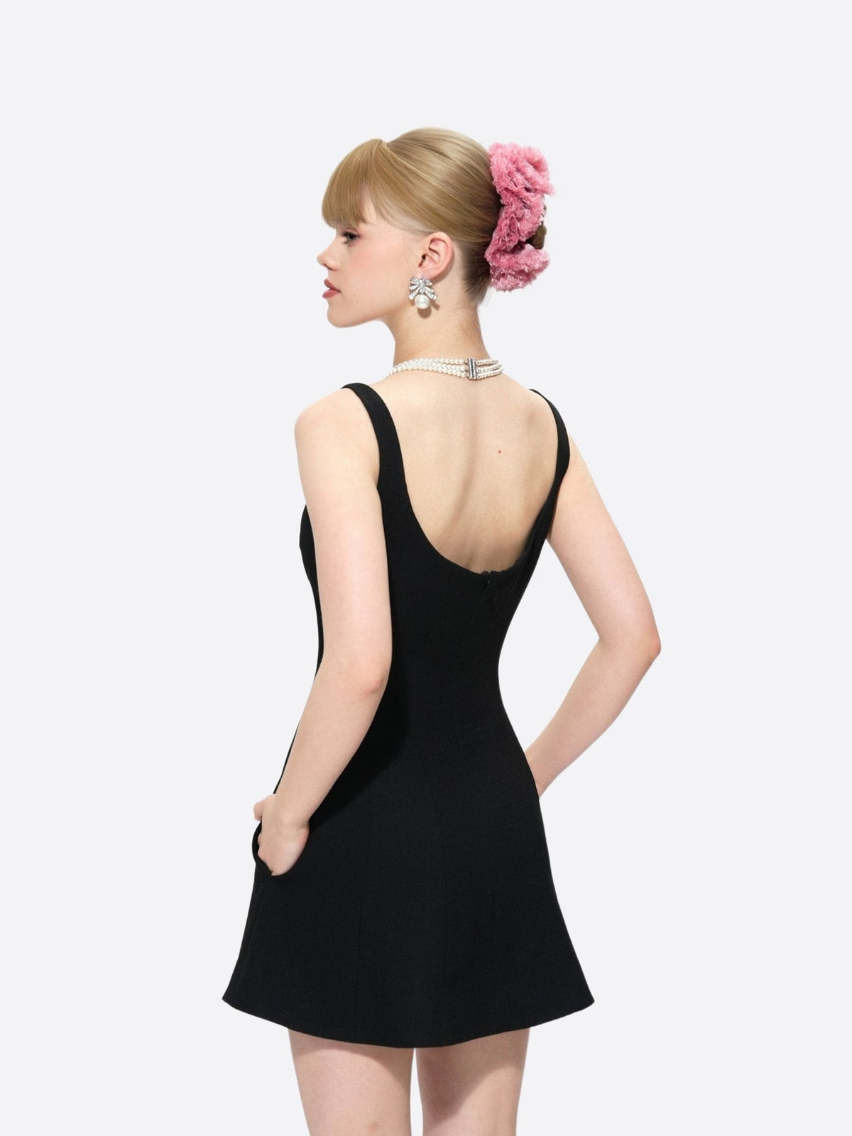 Marianne Dress (Black) (Final Sale)