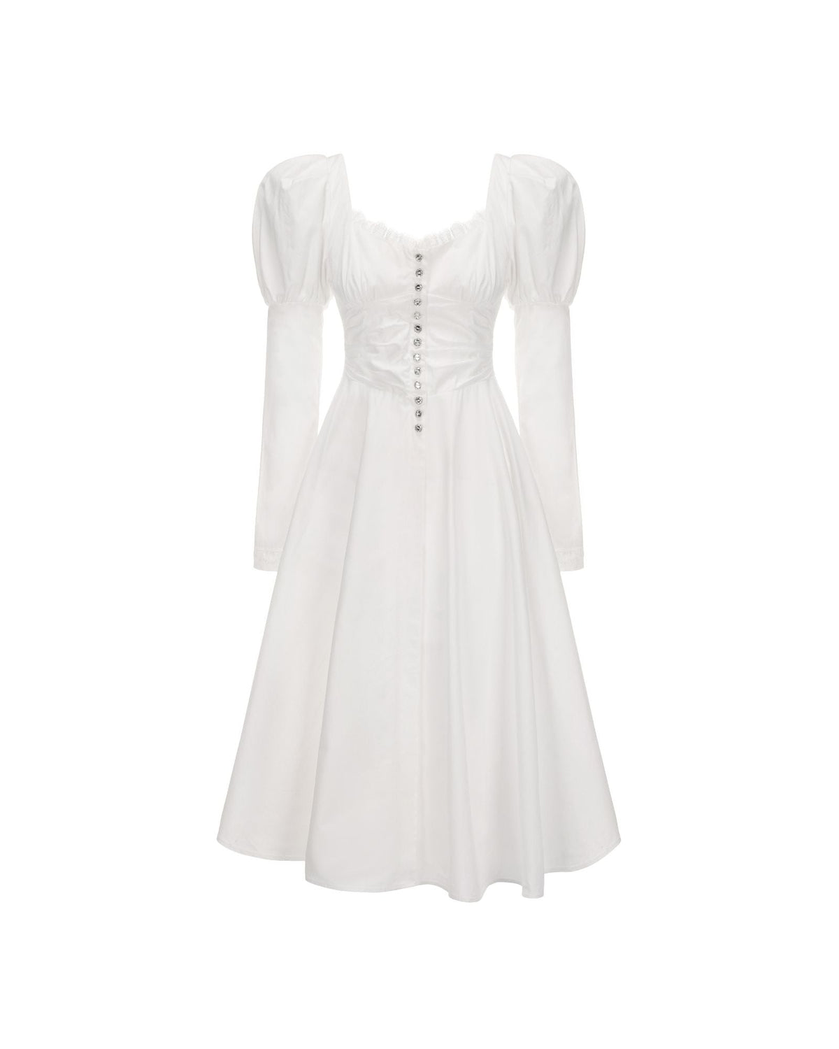 Livia Dress (White) (Final Sale)