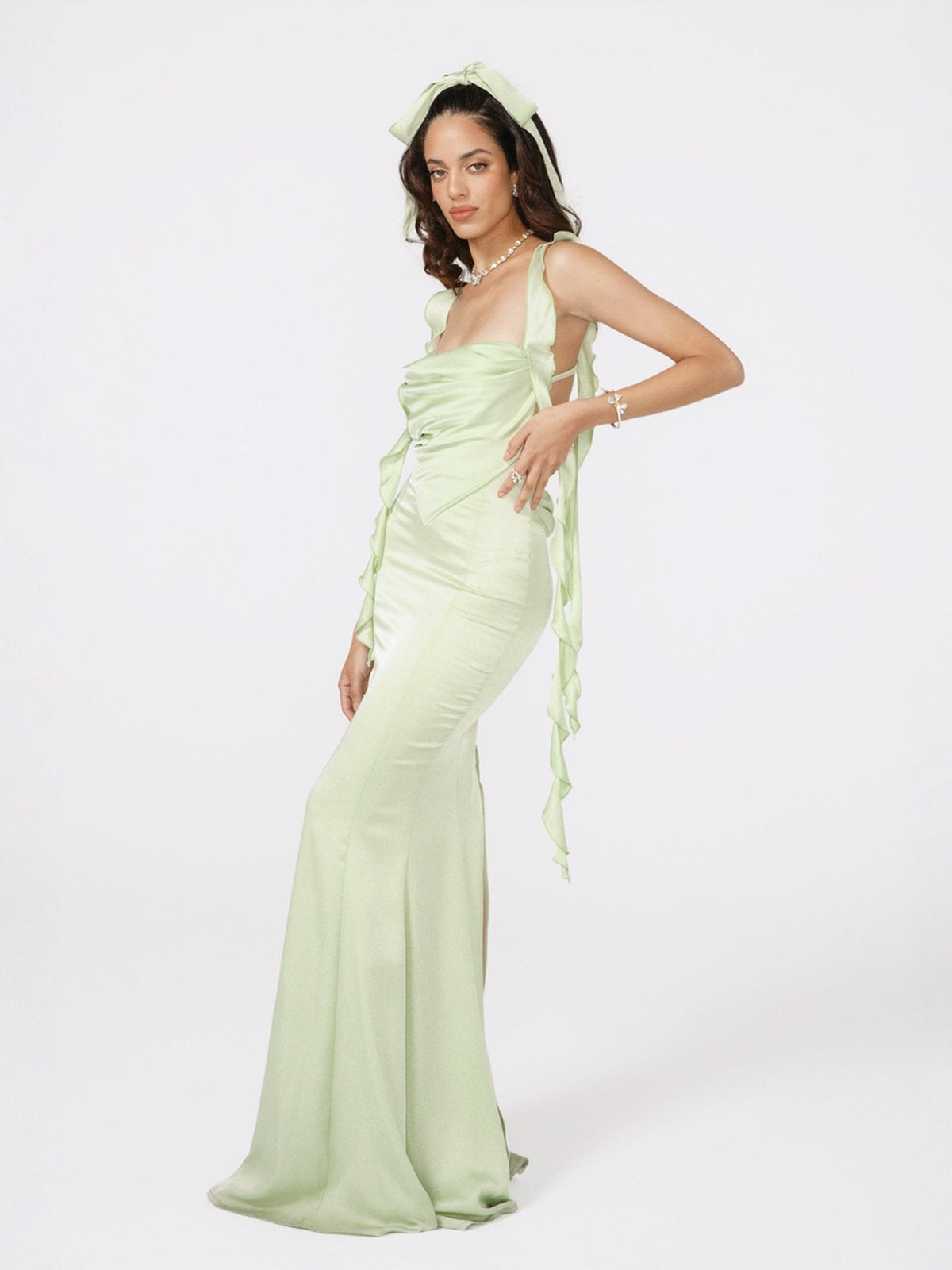 Caroline Dress (Green)