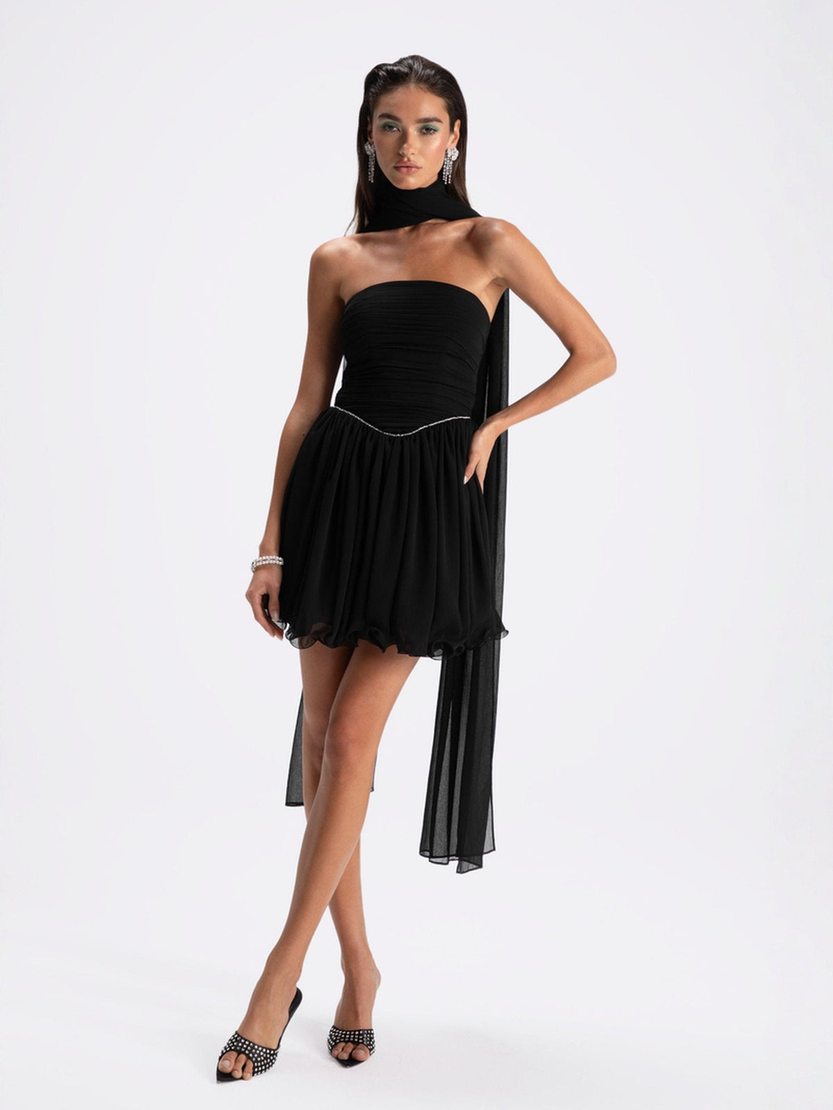 Chloe Dress (Black) (Final Sale)