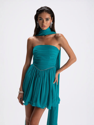 Chloe Dress (Blue) (Final Sale)