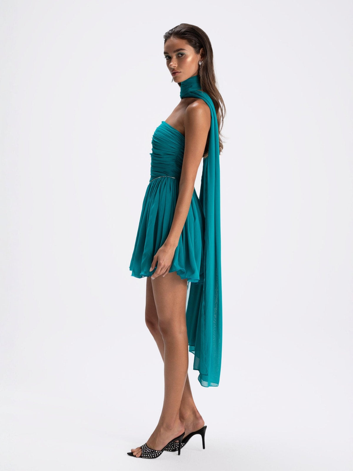 Chloe Dress (Blue) (Final Sale)