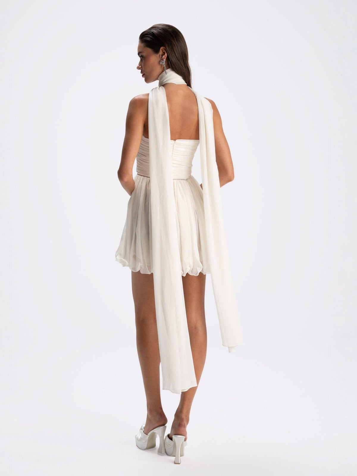 Chloe Dress (White) (Final Sale)