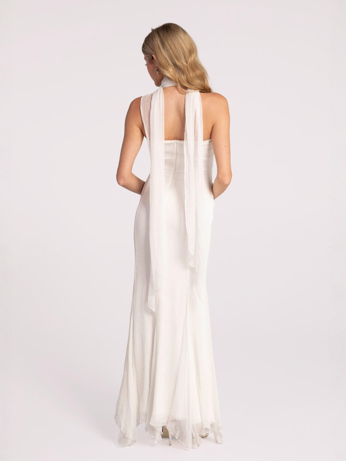 Cassandra Dress (White) (Final Sale)