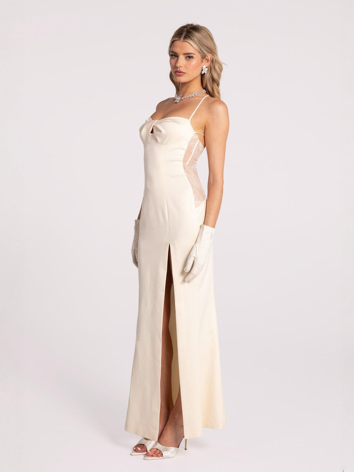 Alaina Dress (Champagne)
