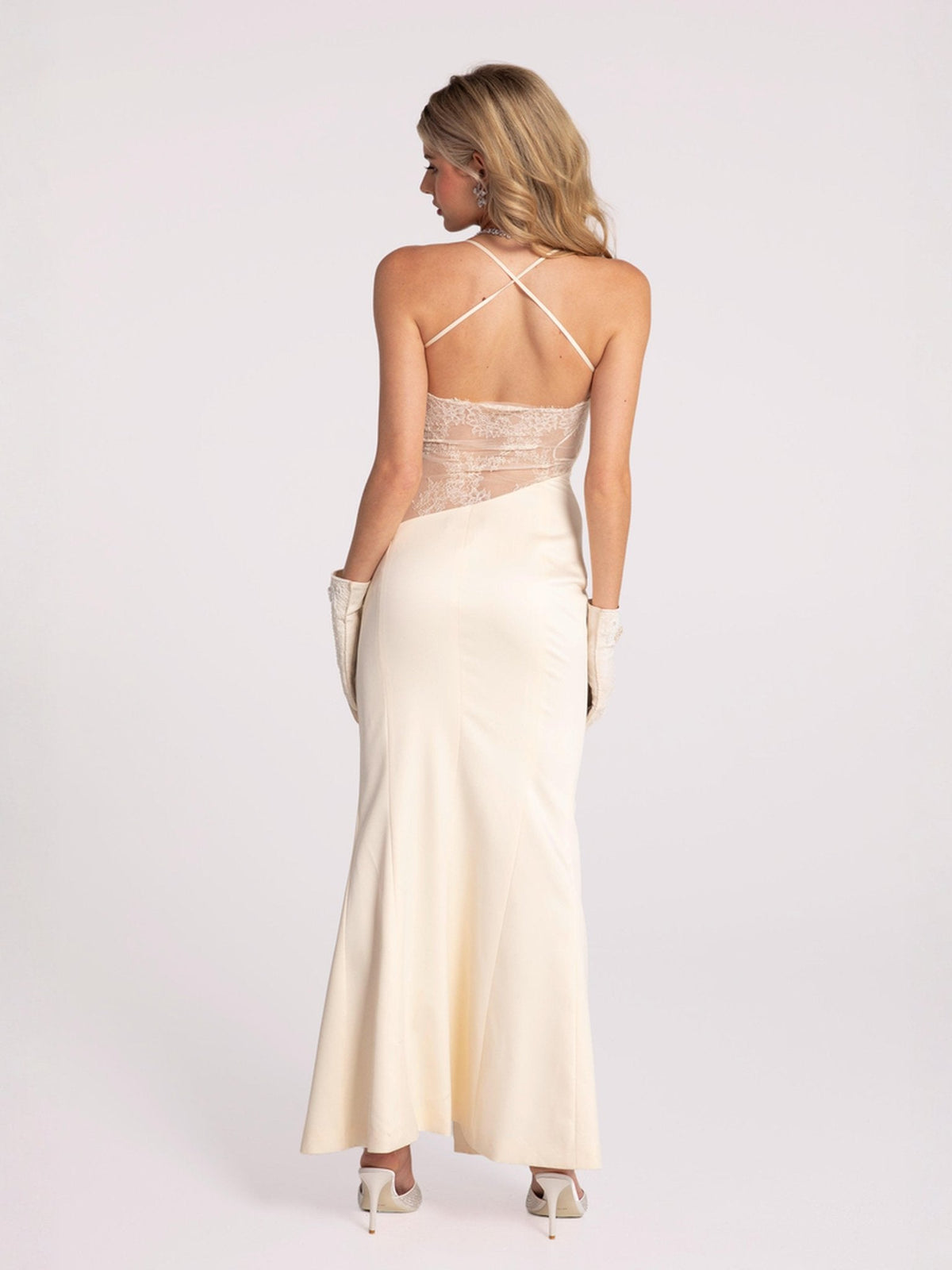 Alaina Dress (Champagne)