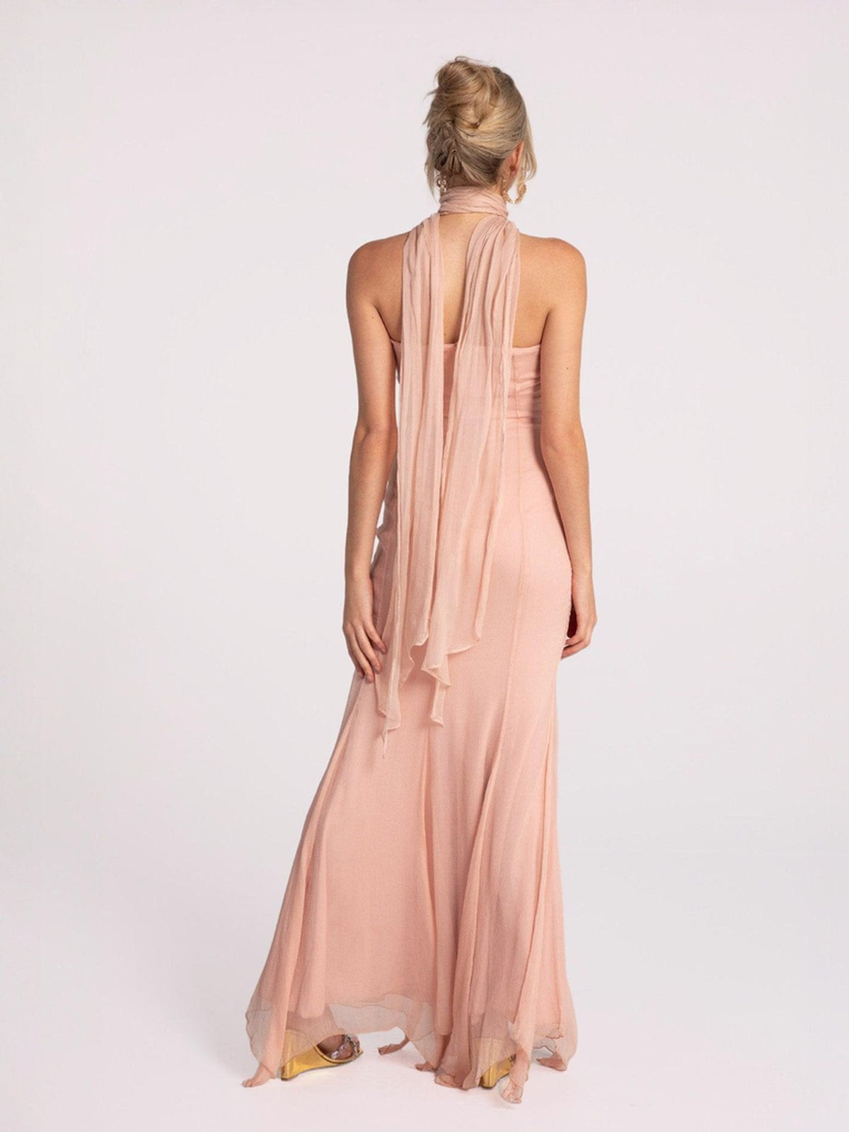Cassandra Dress (Pink) (Final Sale)