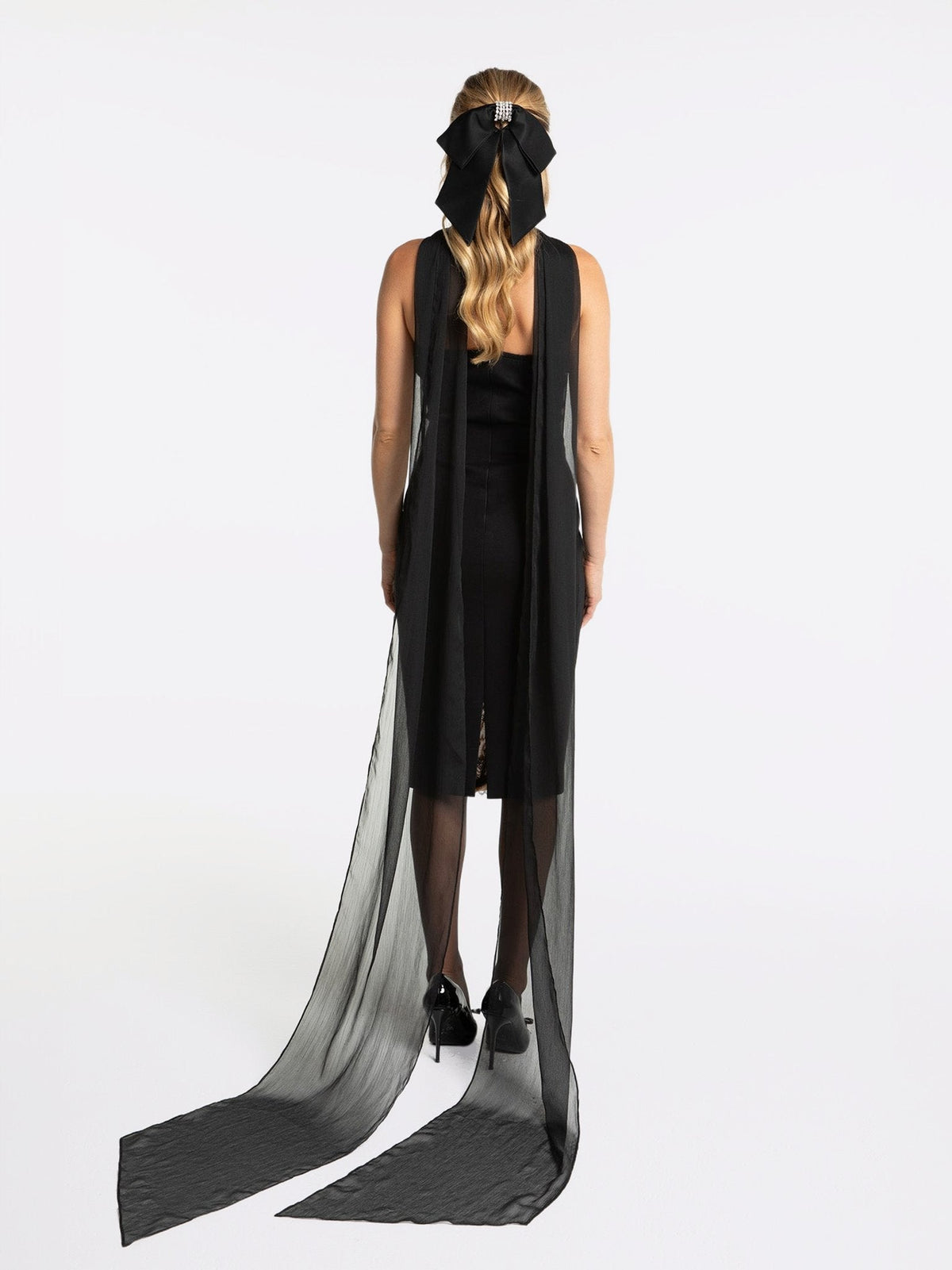 Elsa Lace Dress (Black) (Final Sale)