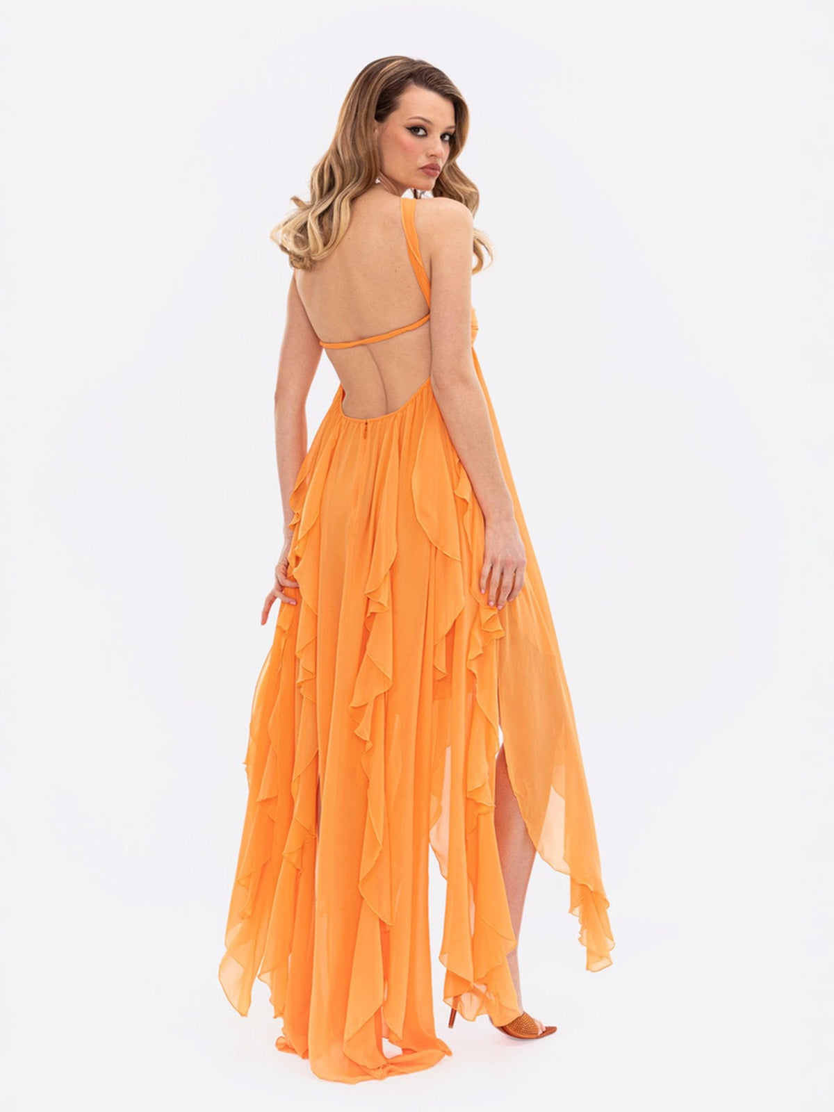 Mariah Dress (Orange)