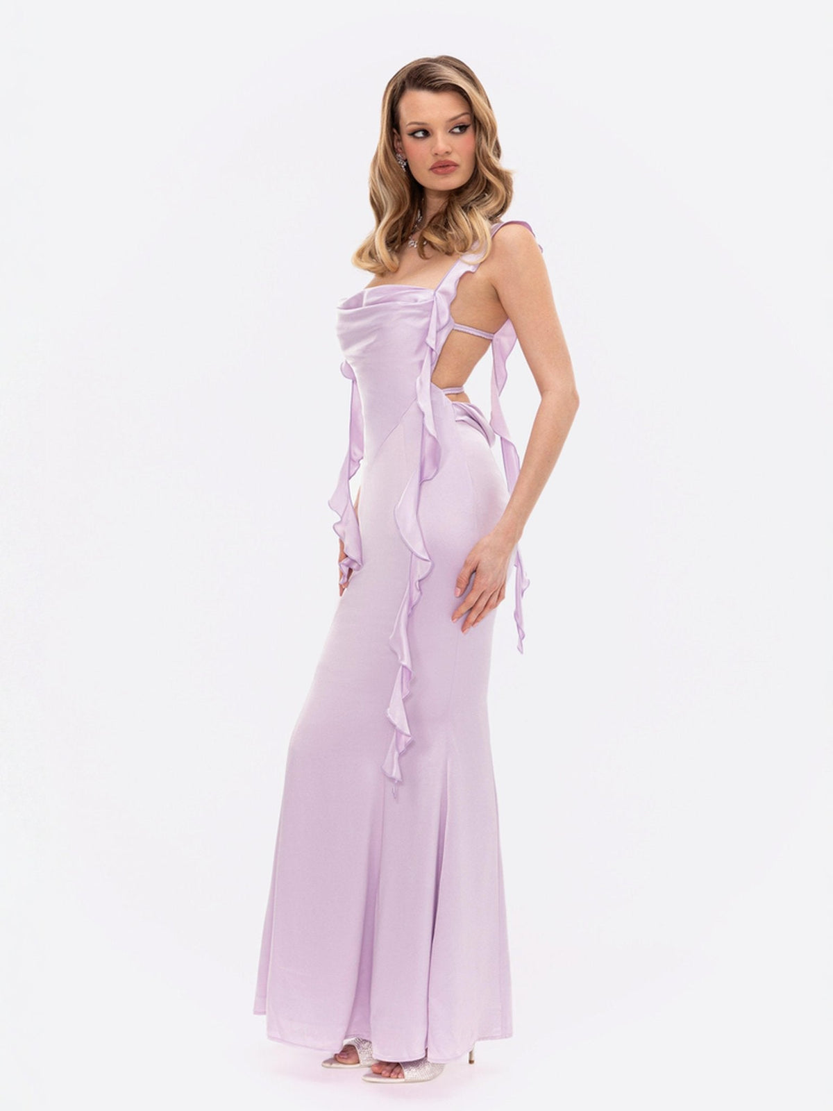 Caroline Dress (Purple)