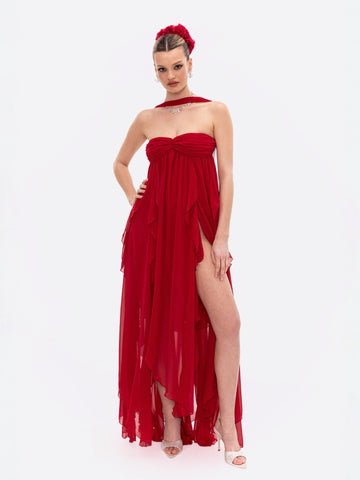 Mariah Dress (Red)
