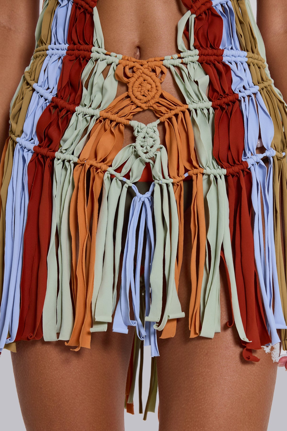 Feliz Hand-Crafted Macrame Dress