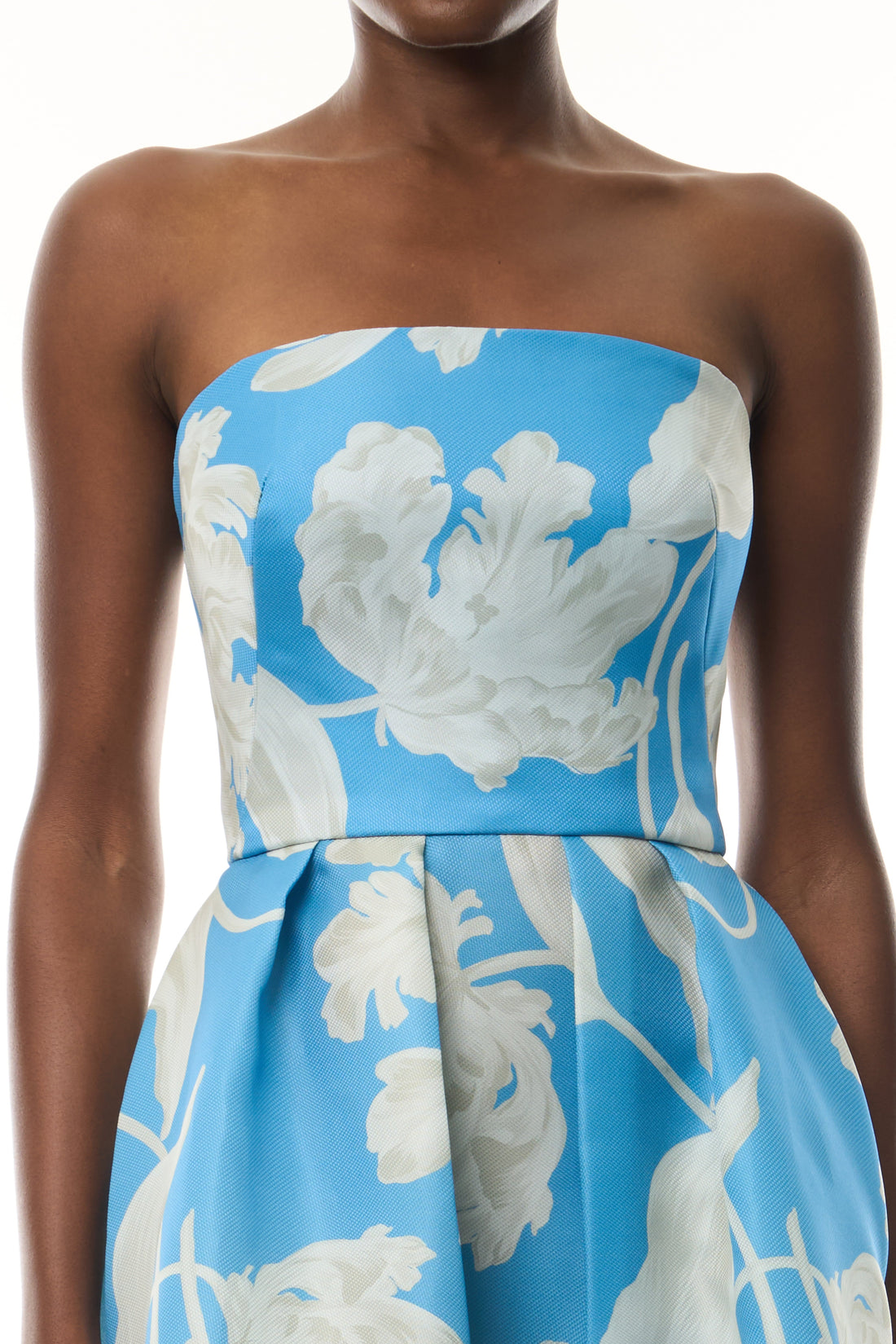Bluebelle Floral Full Skirt Midi Dress
