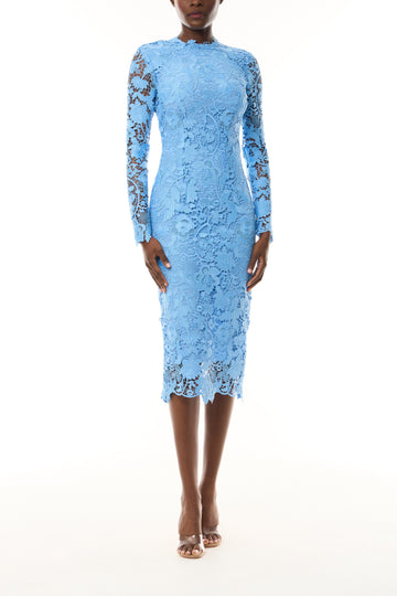 Bluebelle Lace Long Sleeve Dress