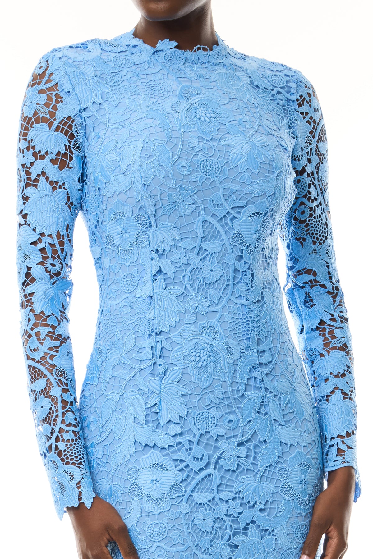 Bluebelle Lace Long Sleeve Dress