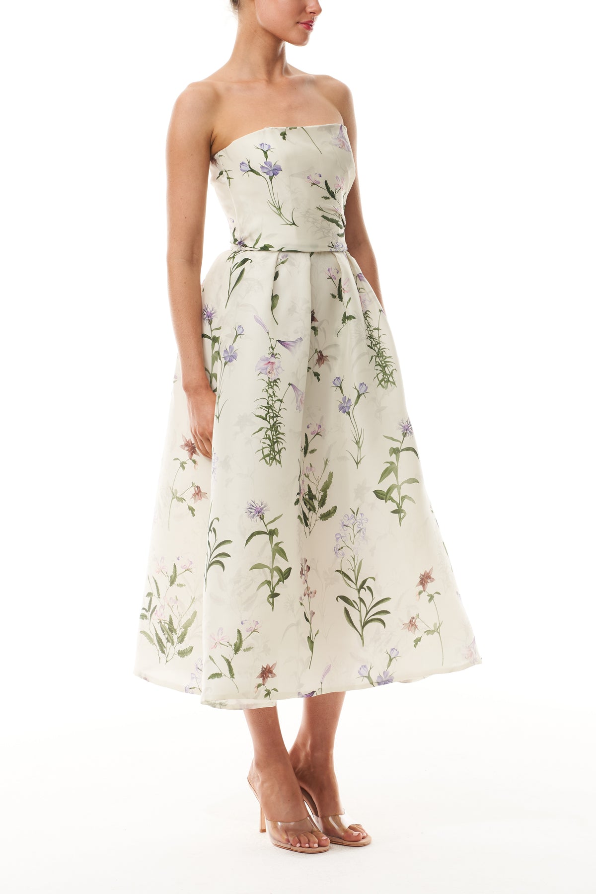 Floral Printed Tea Dress