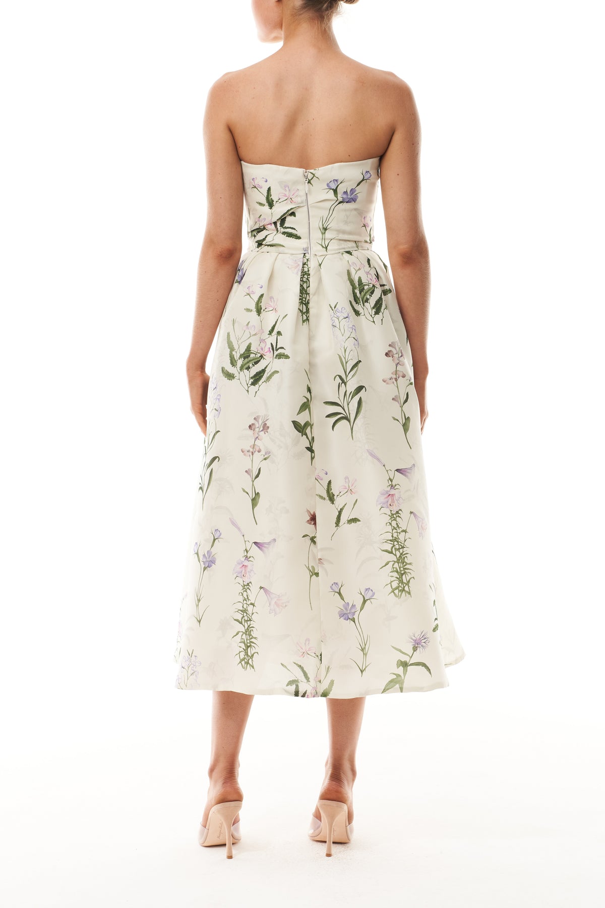 Floral Printed Tea Dress