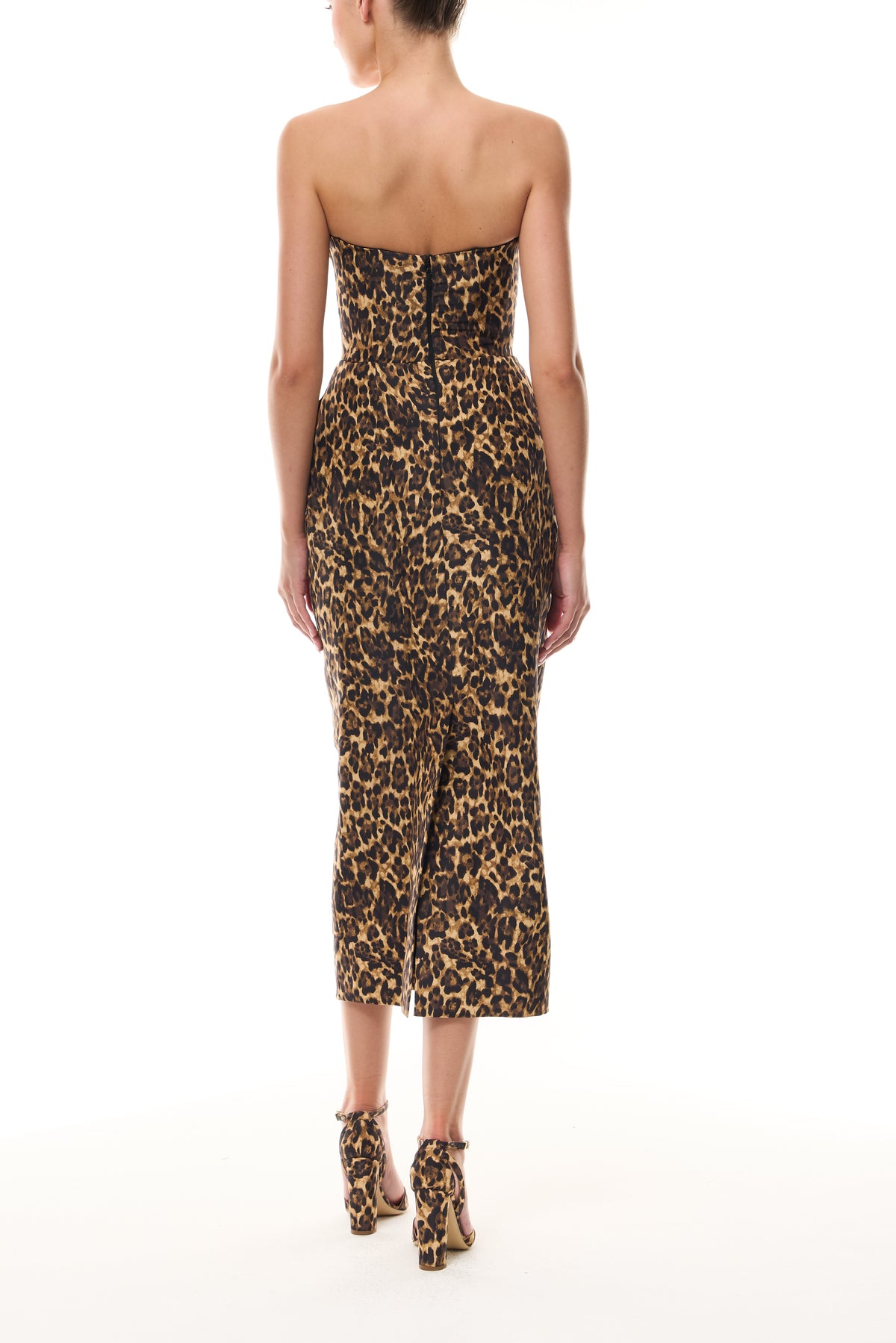Leopard Printed Cocktail Dress