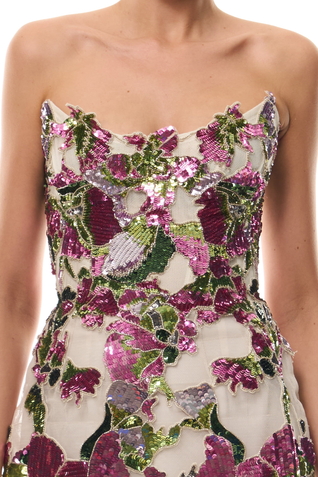 Tulip Sequin Mini Dress