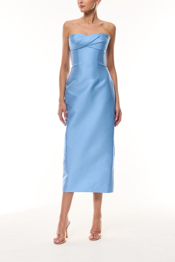 Bluebelle Draped Cocktail Dress