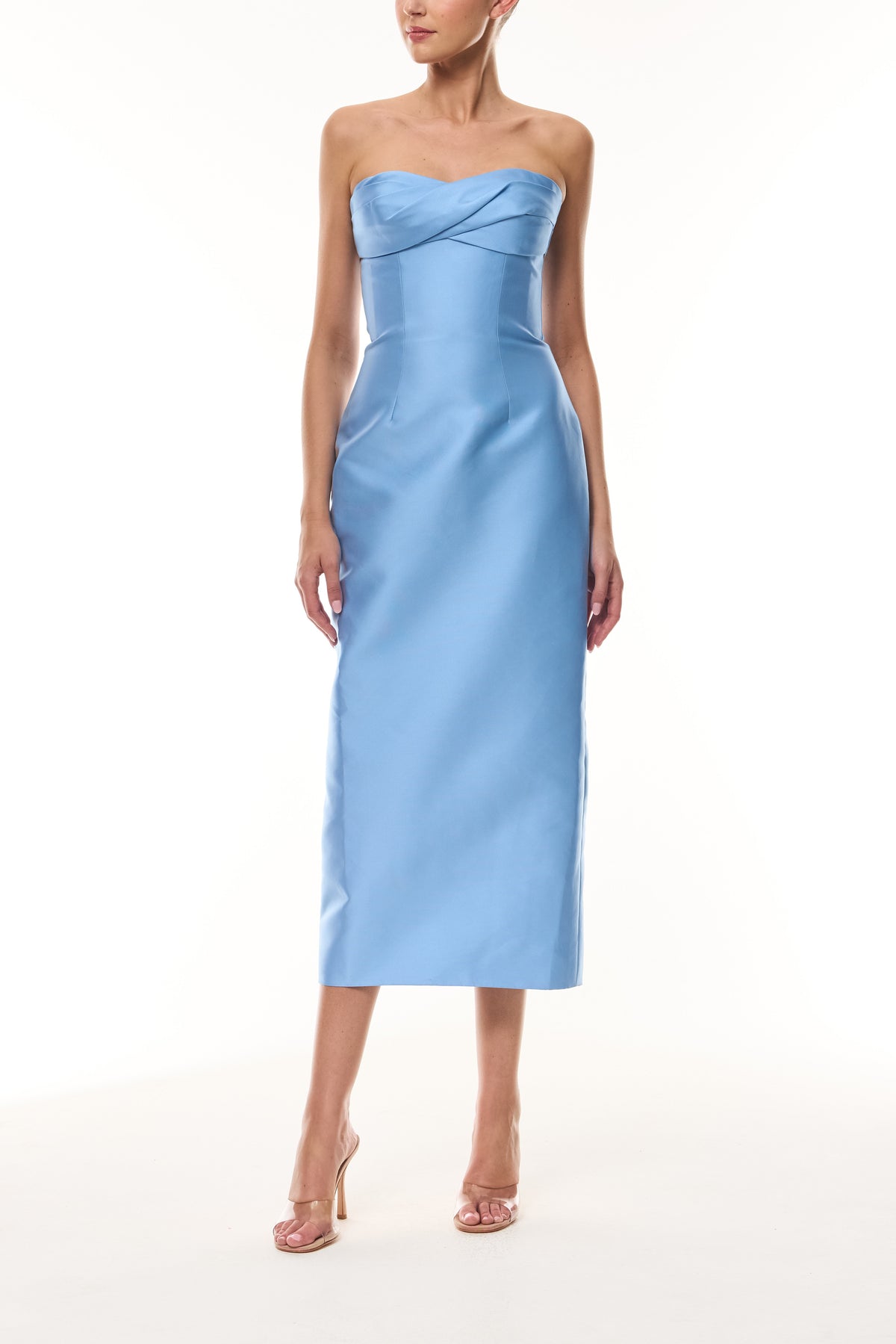 Bluebelle Draped Cocktail Dress
