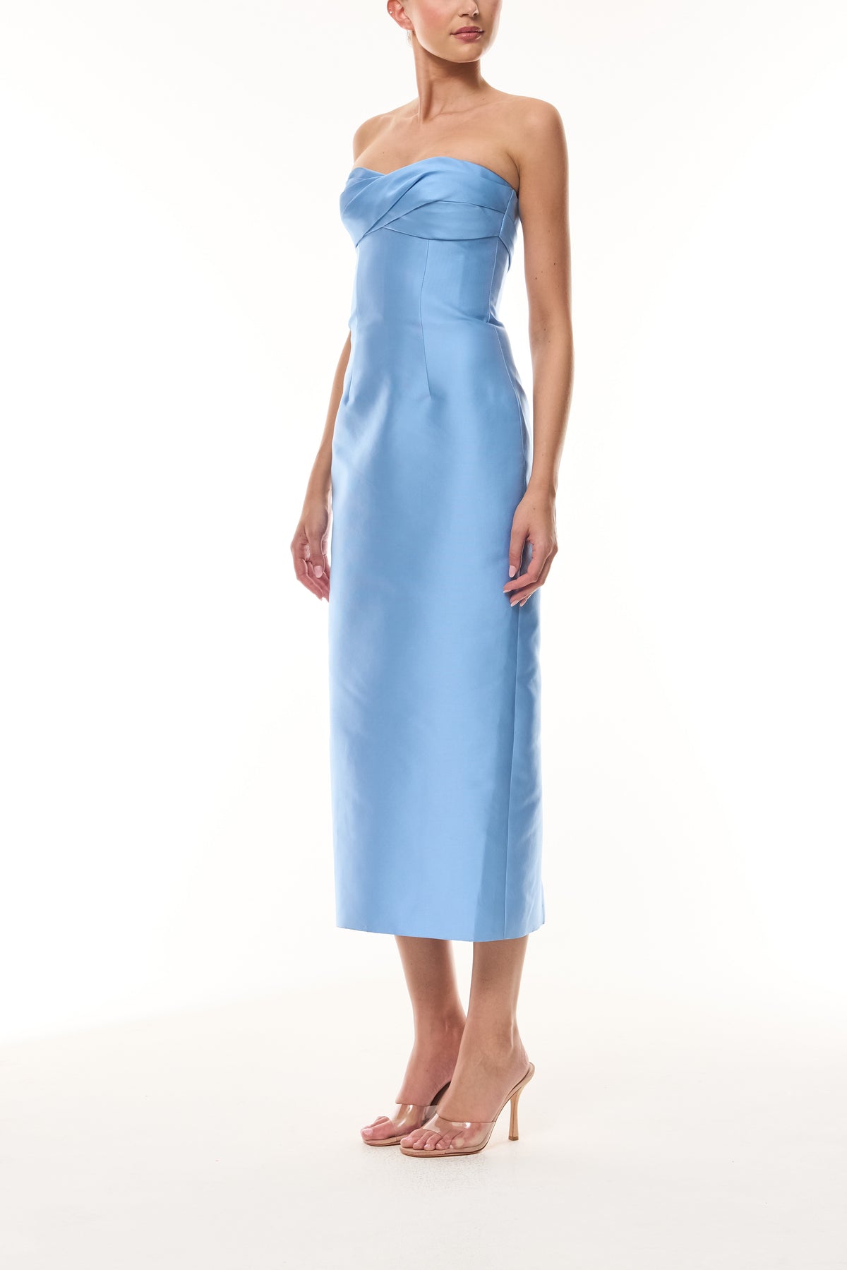 Bluebelle Draped Cocktail Dress