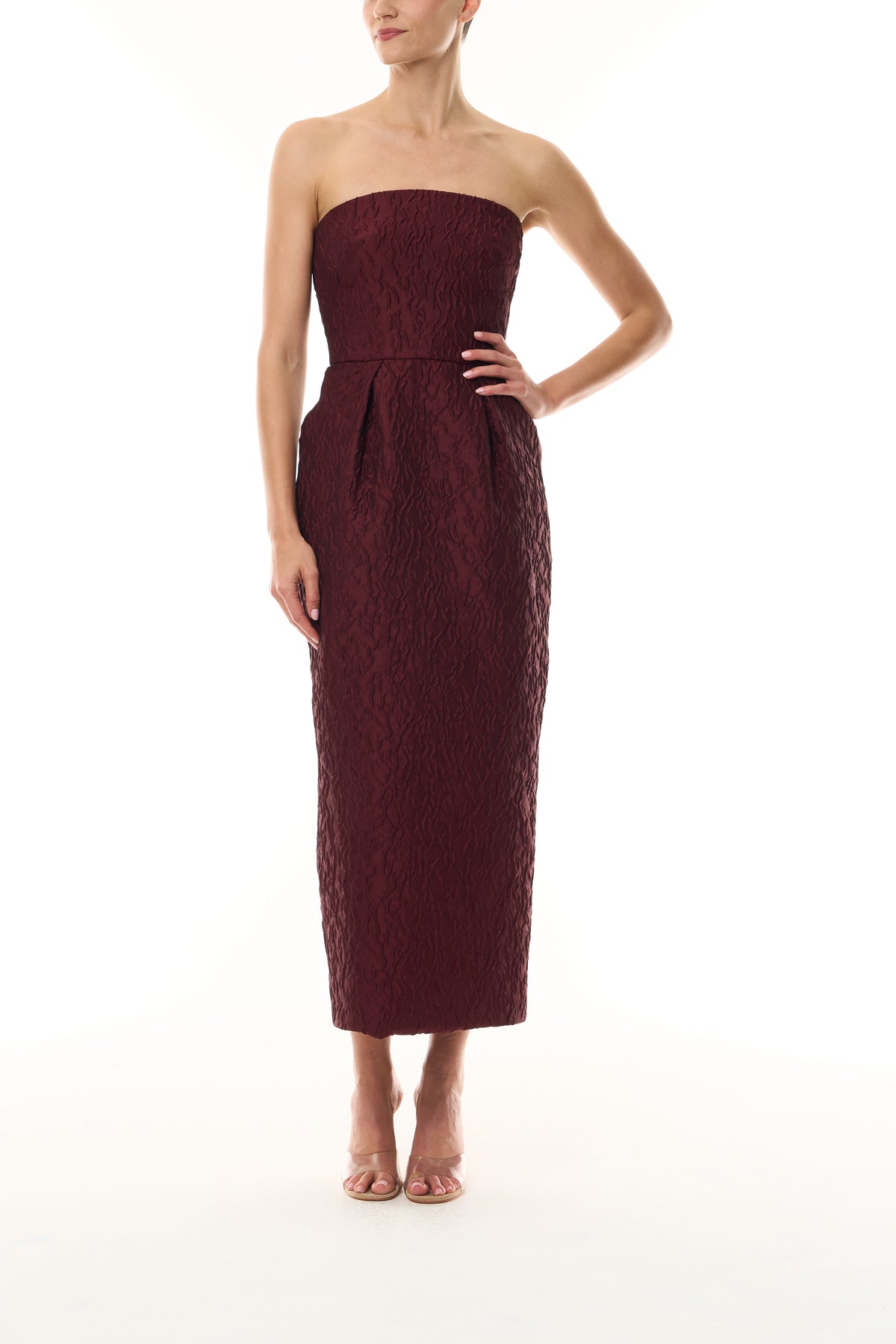 Jacquard Cocktail Dress