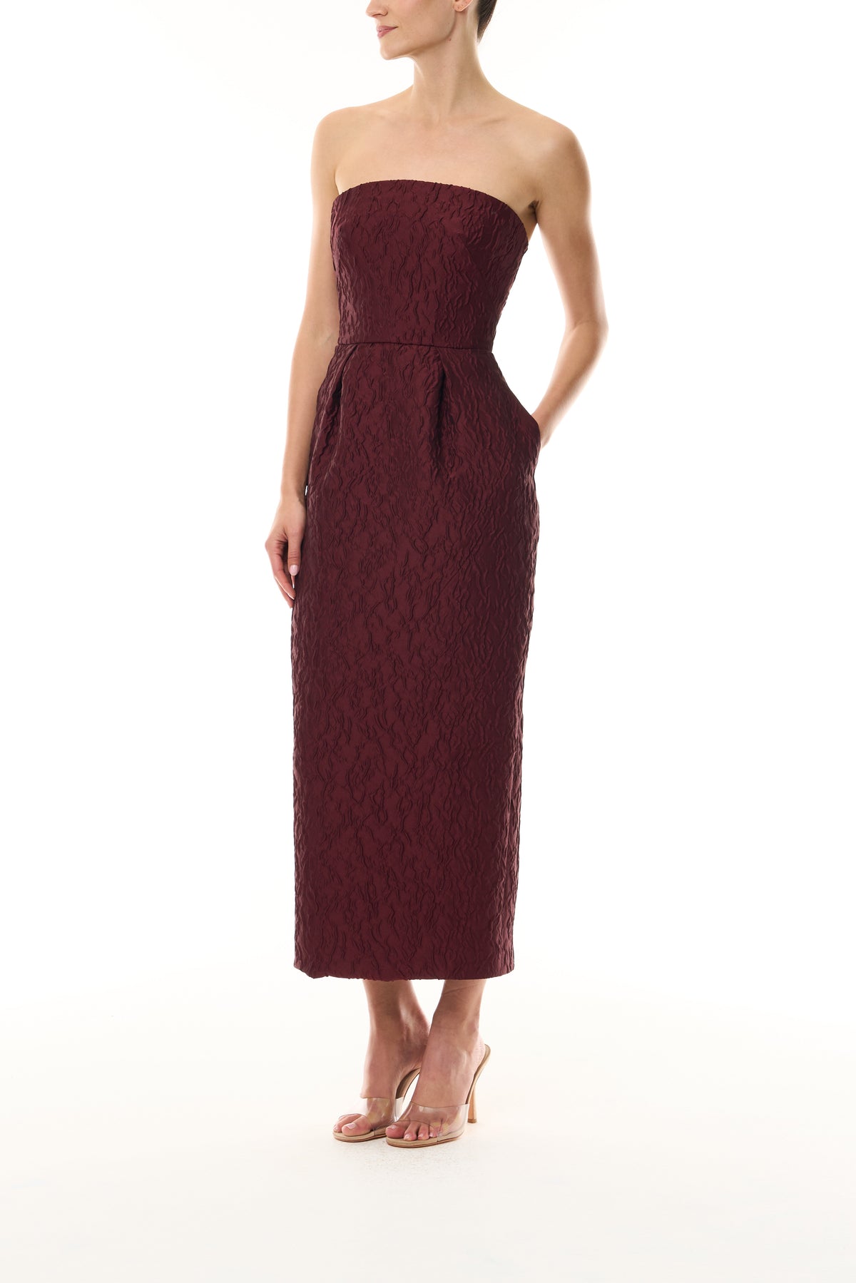 Jacquard Cocktail Dress
