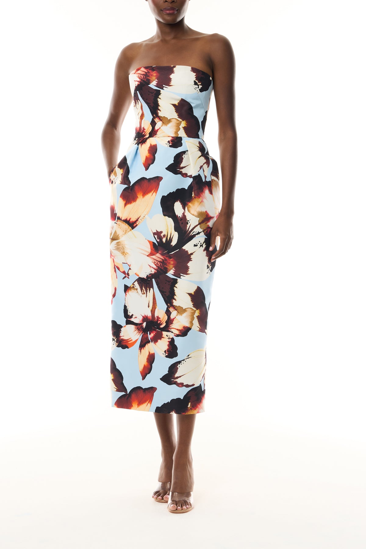 Floral Printed Cocktail Dress