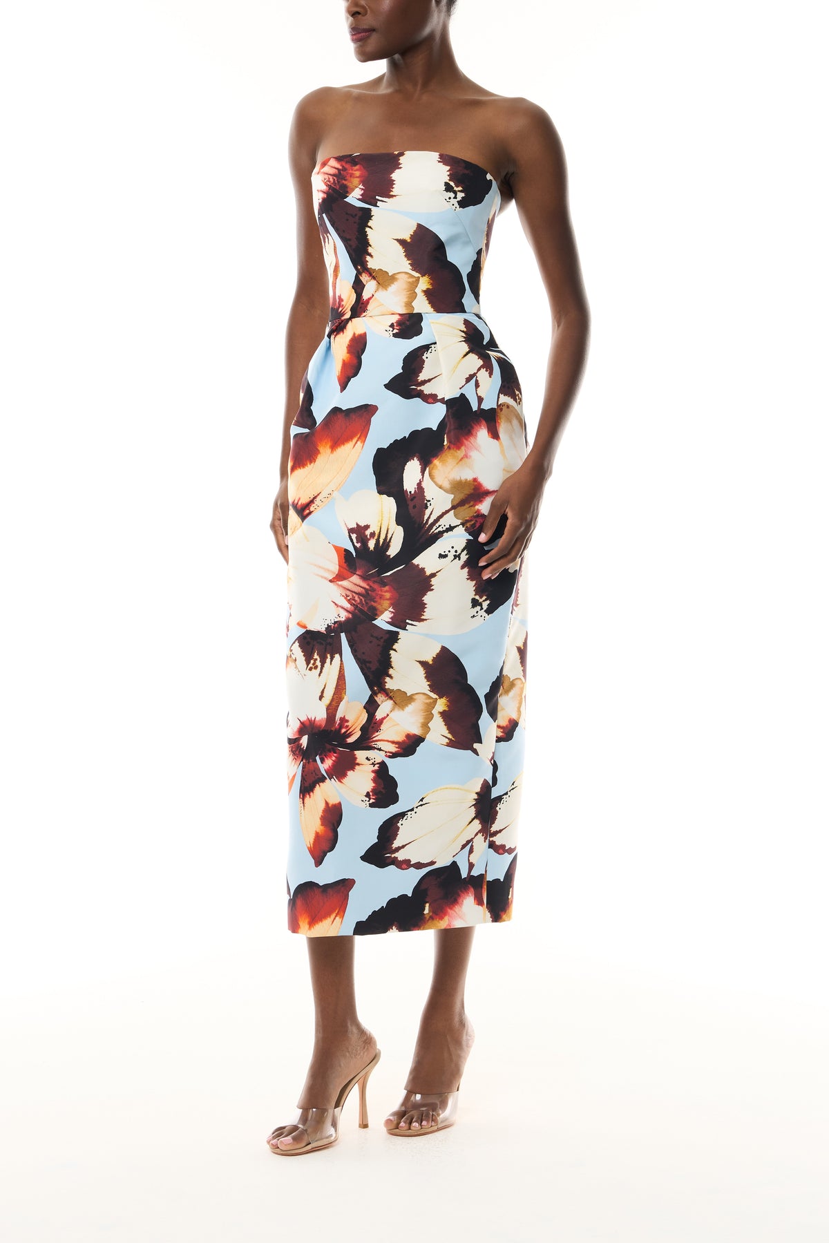 Floral Printed Cocktail Dress