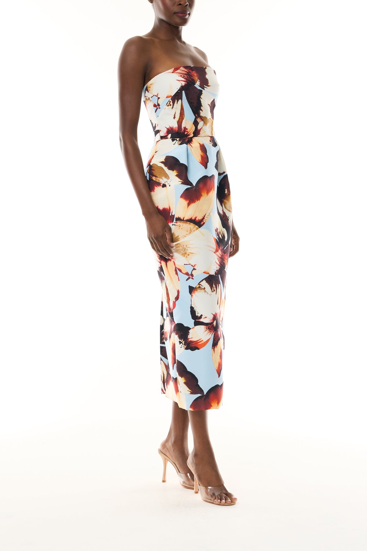 Floral Printed Cocktail Dress