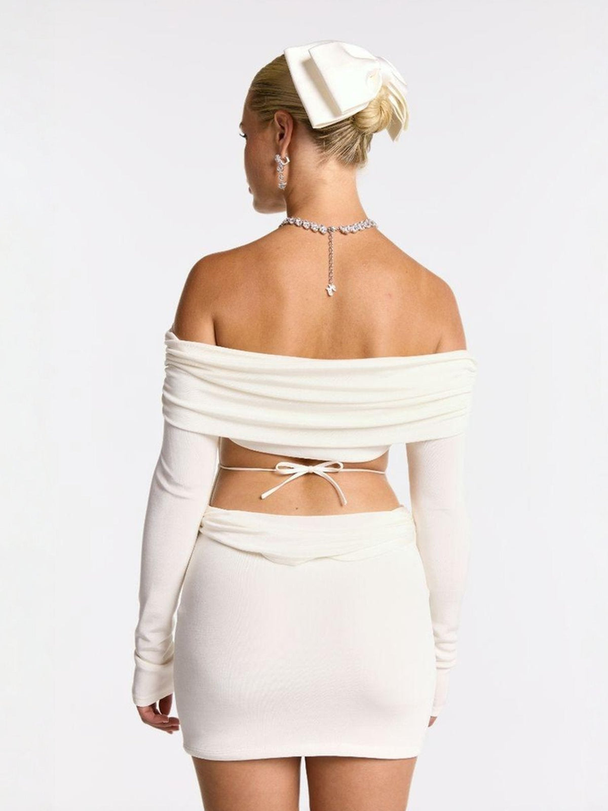Chantel Dress (White) (Final Sale)