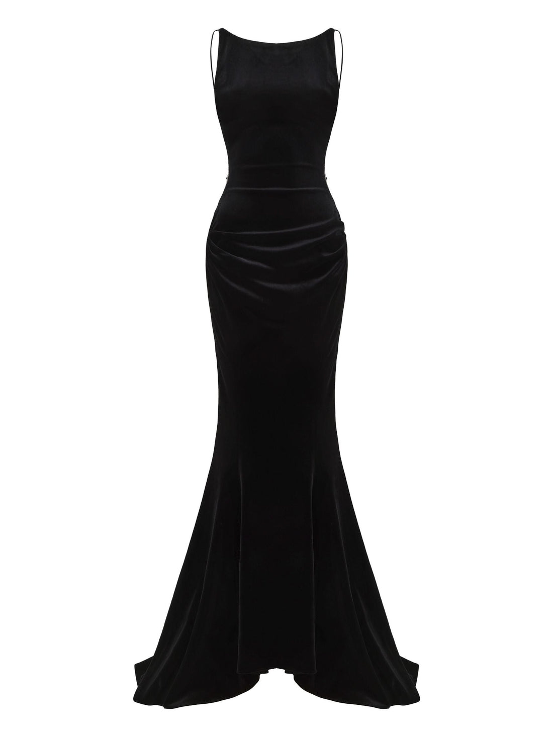 Pauline Velvet Dress (Black)