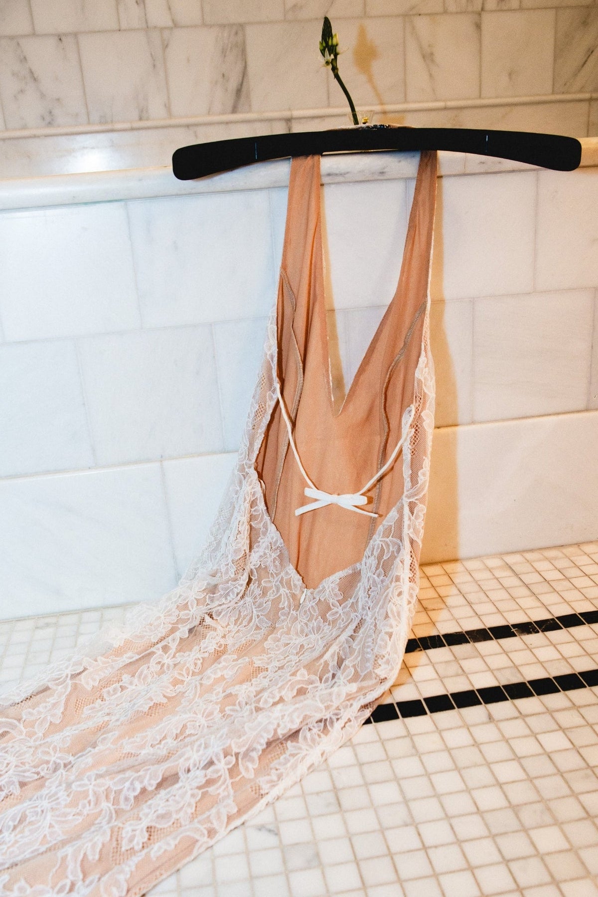 Fiona Dress (White Lace)