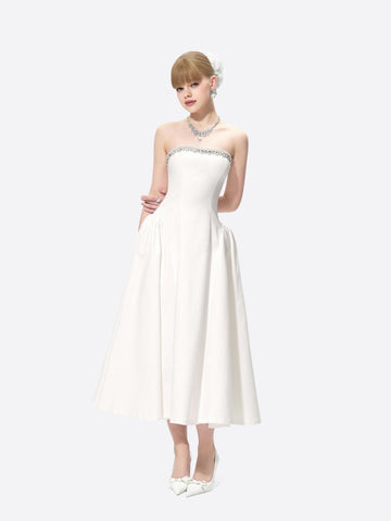 Nicolette Dress (White)