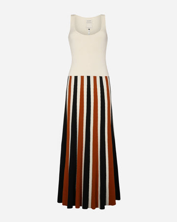 Agreste Sleeveless Maxi Dress | Ivory