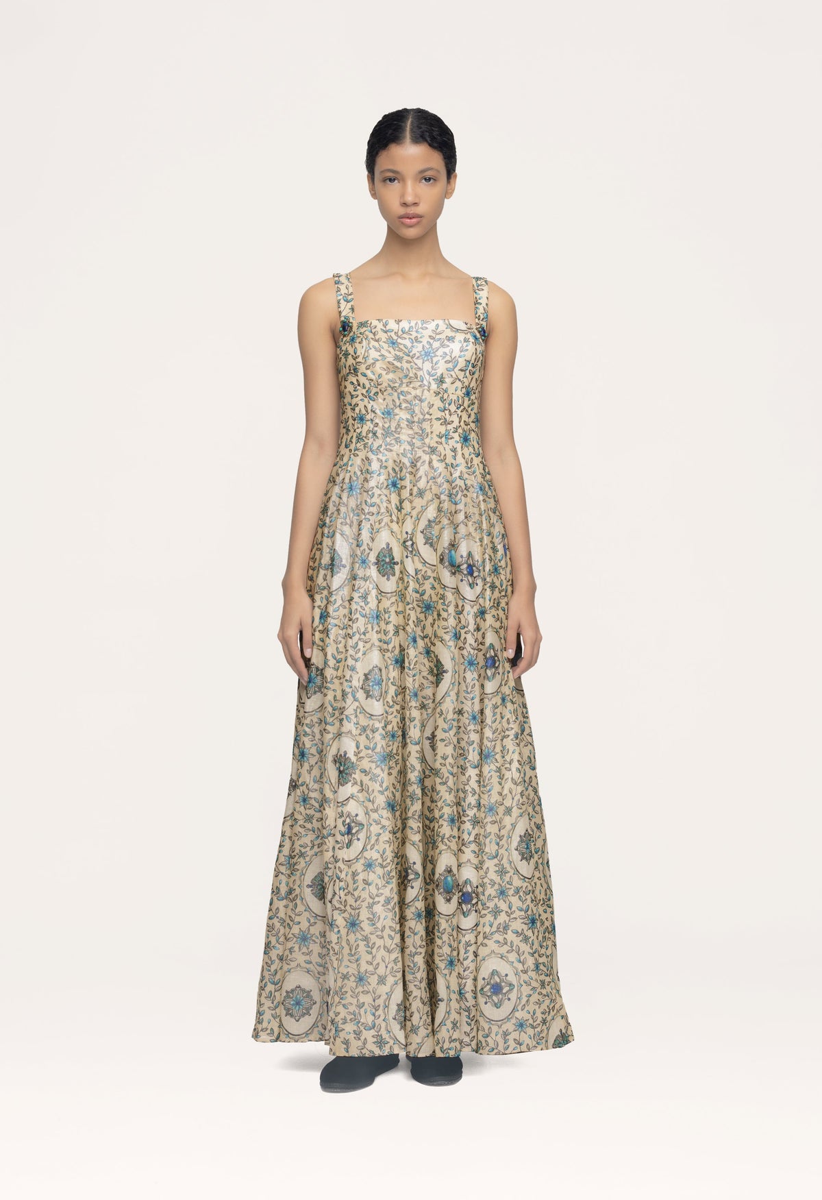 Aguamarina Platero Maxi Dress