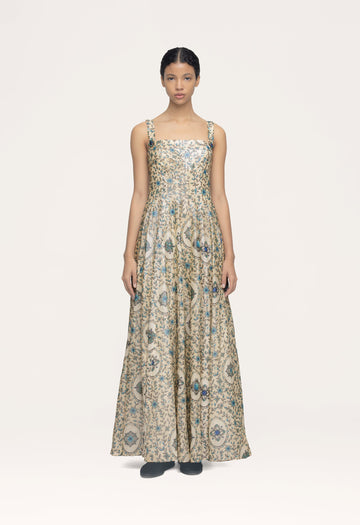 Aguamarina Platero Maxi Dress