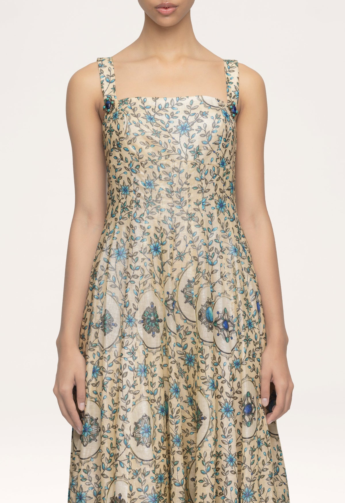 Aguamarina Platero Maxi Dress