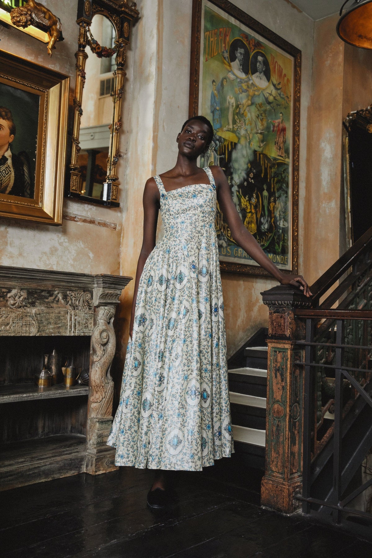 Aguamarina Platero Maxi Dress