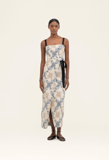Cinéfila Bougainvillea Maxi Dress