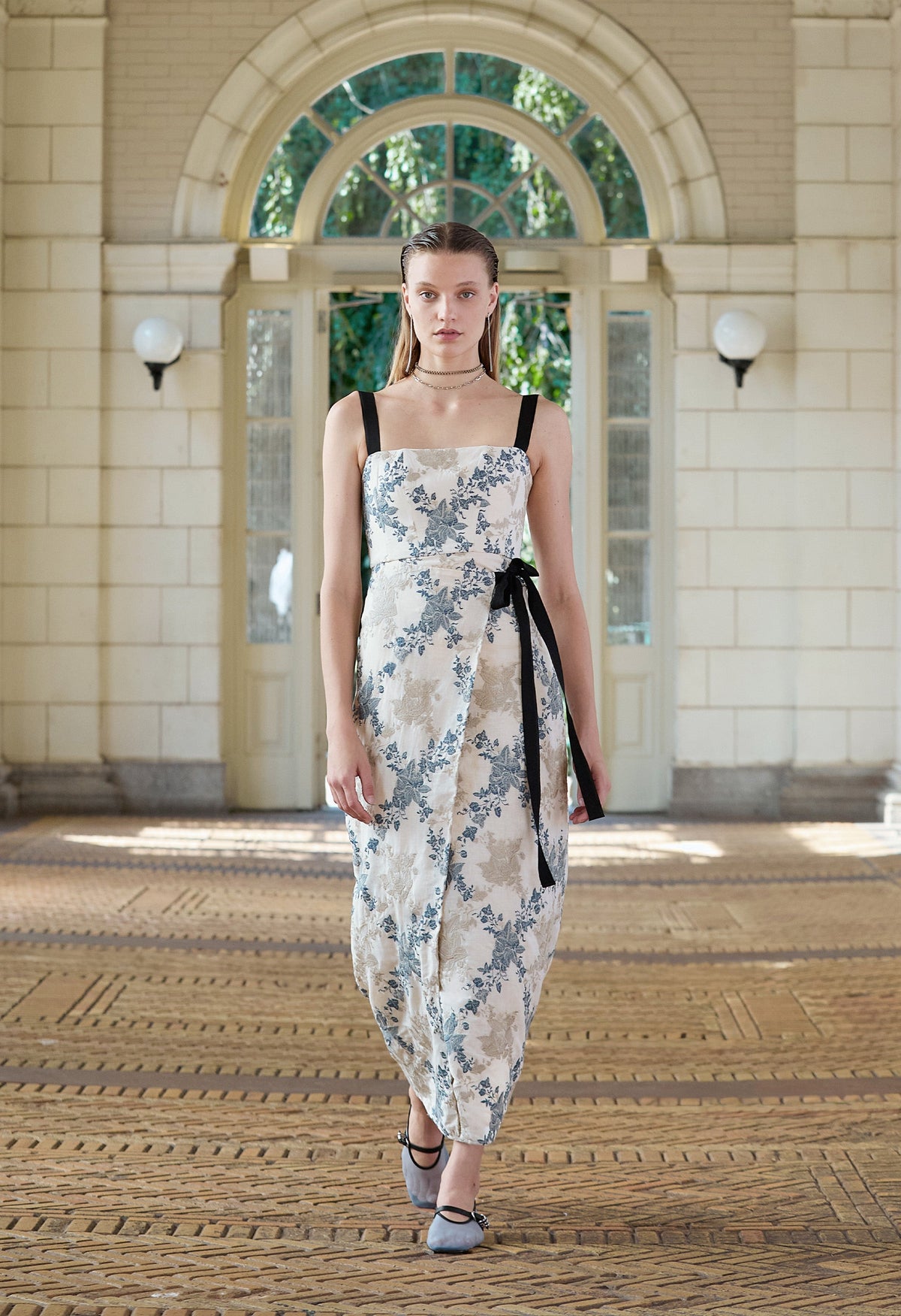 Cinéfila Bougainvillea Maxi Dress