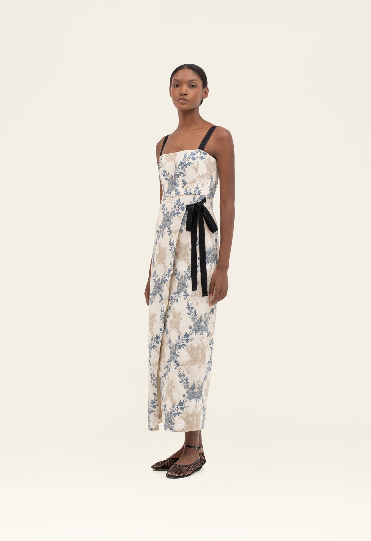 Cinéfila Bougainvillea Maxi Dress