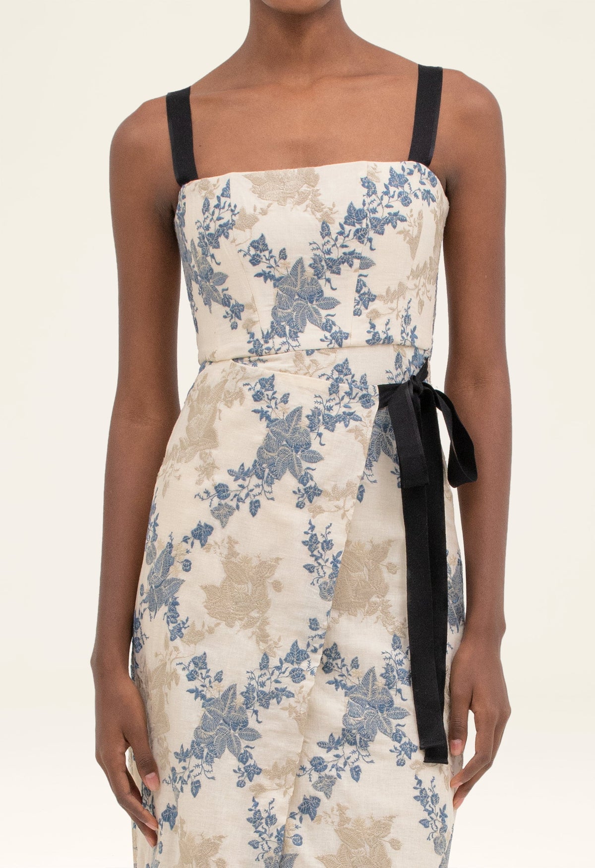 Cinéfila Bougainvillea Maxi Dress